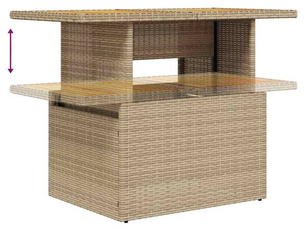 Garten-Lounge-Set 3037000-3 (8-teilig) Beige - Creme