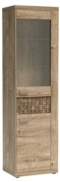 Wohnzimmer-Set NUSCO-161-3 5er-Set Braun - Holzwerkstoff - 561 x 201 x 96 cm