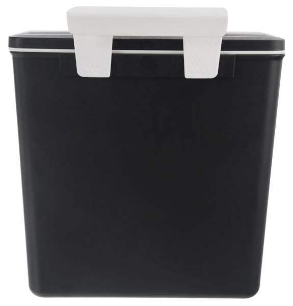 Hängender Mülleimer 731721 Schwarz - Kunststoff - 19 x 29 x 29 cm