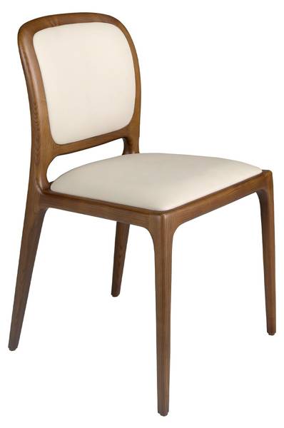 Stuhl 4169 Weiß - Kunstleder - Polyester PVC - Kunstharz - Vinyl - 51 x 87 x 58 cm