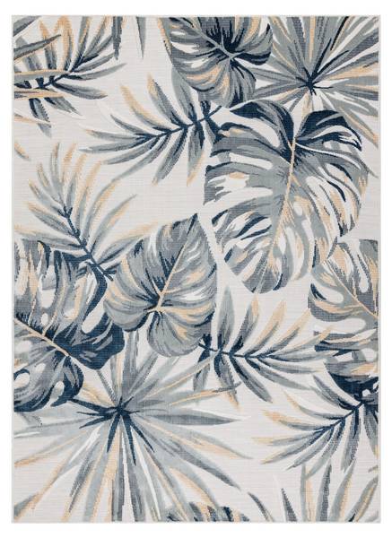 Tapis Structurel Botanic 65265 Feuilles 117 x 170 cm