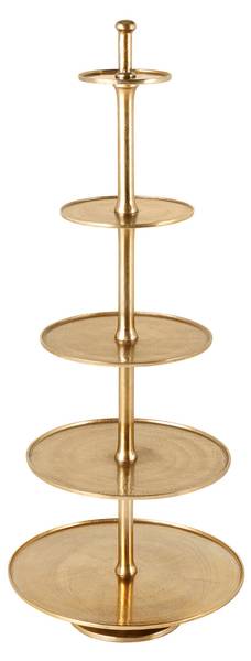 Etagere ABSTRACT Gold - Metall - 60 x 149 x 60 cm