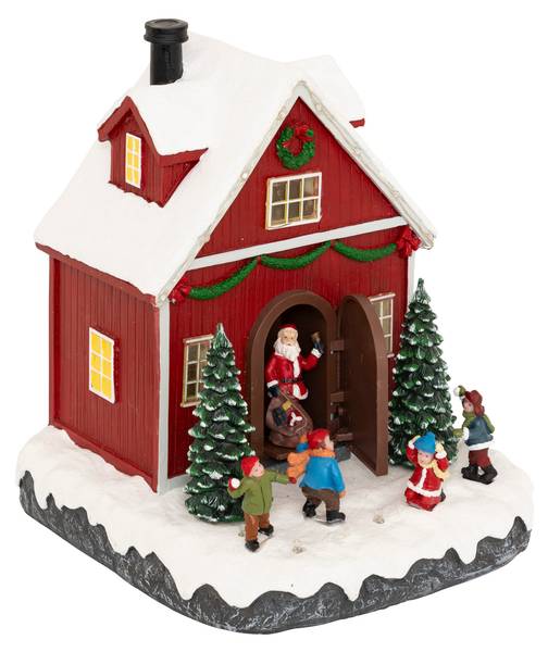 Weihnachtshaus 98966 Keramik - 17 x 18 x 21 cm