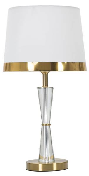Tafellamp Kristallen goud - metaal - 30 x 56 x 30 cm