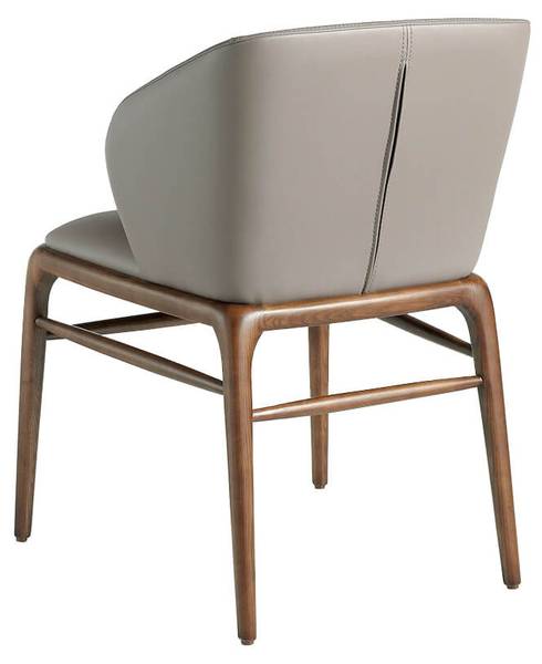 Stuhl 4065 Braun - Grau - Strukturstoff - Kunstleder - Kunstharz - 55 x 76 x 60 cm