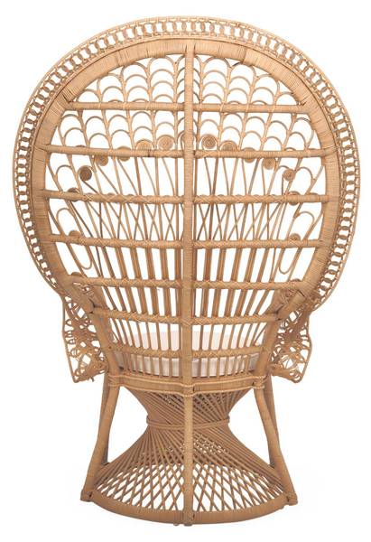 Sessel Beige - Rattan - 60 x 150 x 110 cm