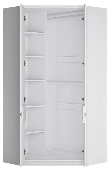 Jugendzimmer-Set FORTALEZA-75 4er-Set Weiß - Holzwerkstoff - 352 x 200 x 206 cm