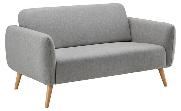 2-Sitzer-Sofa PIA Dunkelgrau