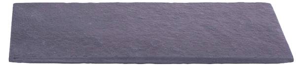 Tablett Slate Cubic Grau - Stein - 16 x 2 x 30 cm