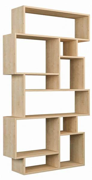 Regal KARMATO Braun - Holzwerkstoff - 26 x 169 x 96 cm