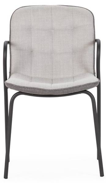 Stoelen ZÉLIE, set van 4 lichtgrijs