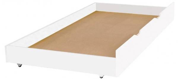 Bett Montessori Bella Weiß - Kiefer - 204 x 47 x 101 cm