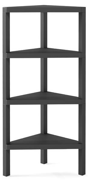 Eckregal VL32647 Schwarz