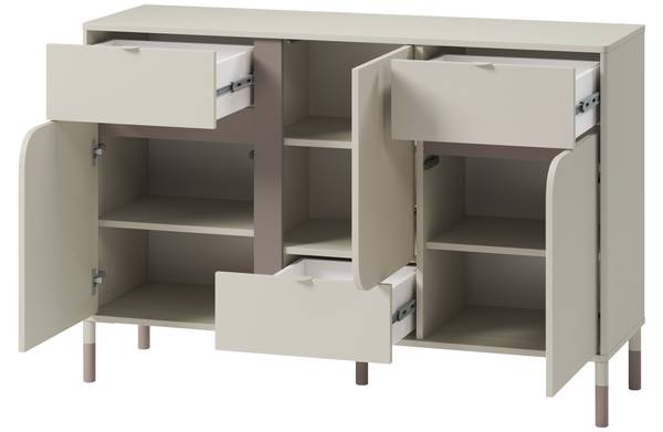 Jugendzimmer-Set Harmony II Beige - Holzwerkstoff
