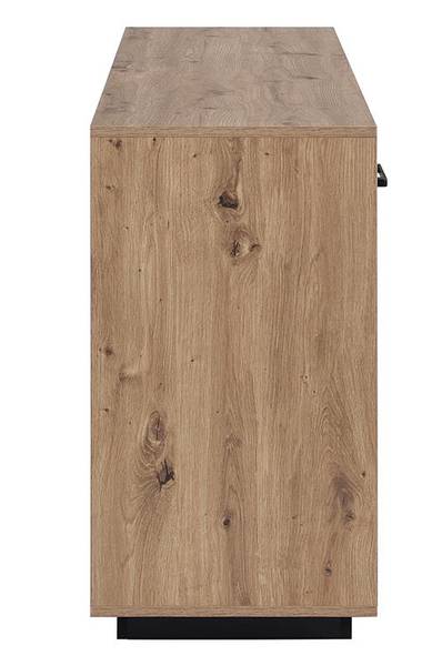 Sideboard NALAMANE Beige - Holz teilmassiv - 180 x 75 x 40 cm
