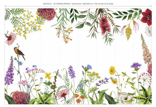 Digitalis Panoramapapier Papier - 384 x 250 x 384 cm