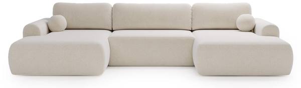 Ecksofa Aurora Weiß