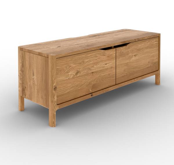 TV-schrank PAUL Braun - Wildeiche - 111 x 48 x 50 cm