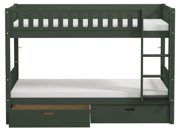 Etagenbett Viggo Grün