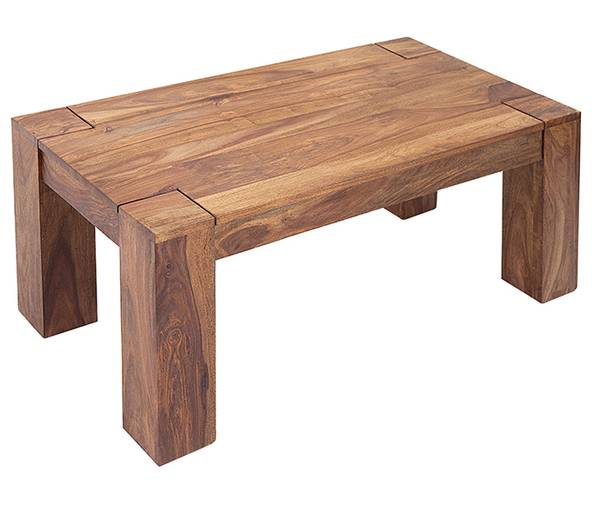 Couchtisch MAKASSAR Braun - Sheesham - 100 x 40 x 50 cm