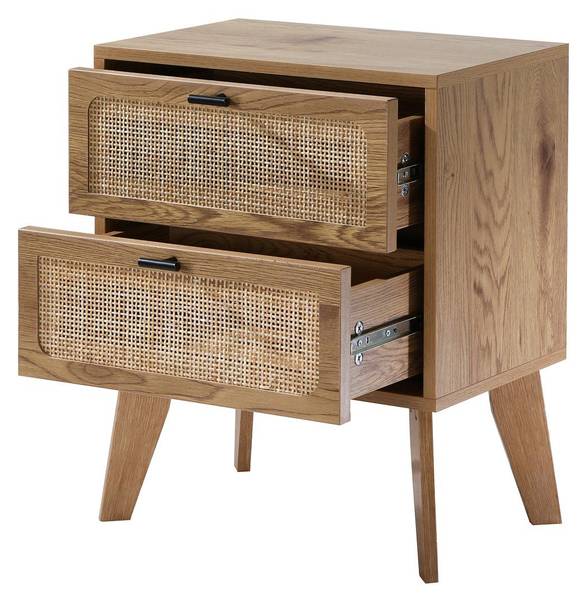 Nachttisch ALIA Braun - Holzwerkstoff - 29 x 56 x 45 cm