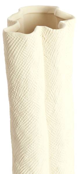 Topf FLOVILLA Weiß - Keramik - 14 x 40 x 26 cm