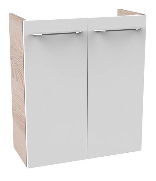 Waschbeckenunterschrank SBC B.Clever Weiß - Holzwerkstoff - 60 x 70 x 34 cm