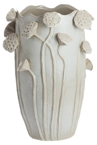 Vase LAVCI Grau - Keramik - 35 x 51 x 36 cm