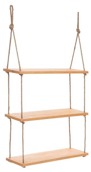 Wandregal BLAISE Beige - Massivholz - 20 x 105 x 60 cm