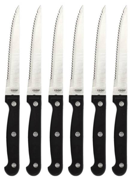 Messerset Cook Concept 12er Set Metall - Kunststoff - 14 x 37 x 9 cm