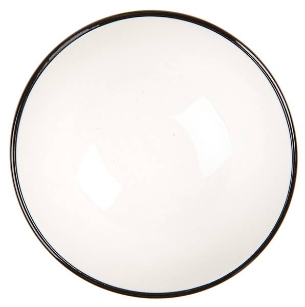 Kom Hannah&Bowl wit - keramiek - 9 x 5 x 9 cm