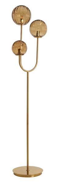Stehleuchte MAGDALA Gold - Metall - 20 x 162 x 38 cm