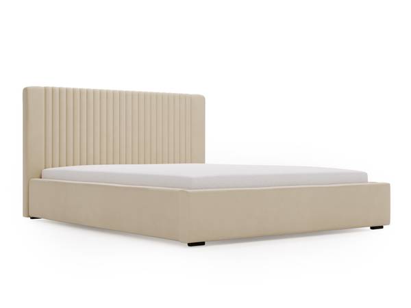 Polsterbett MALMO Beige - Liegefläche Breite: 200 cm