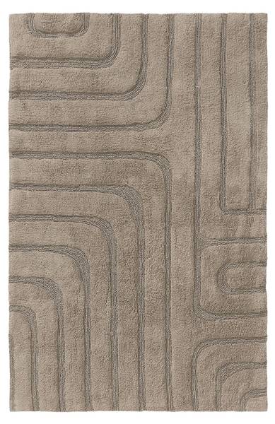 Badematte Dan Taupe - 70 x 120 cm