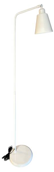 Stehlampe Nevar Weiß - Metall - 30 x 165 x 30 cm