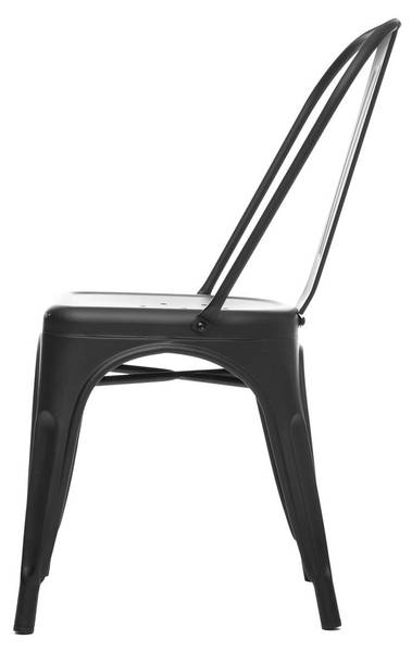 Stuhl NIKO Schwarz - Metall - 45 x 85 x 48 cm