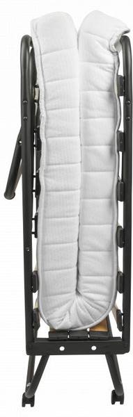 Troonz Opklapbed Napoli zwart - staal - 90 x 32 x 200 cm
