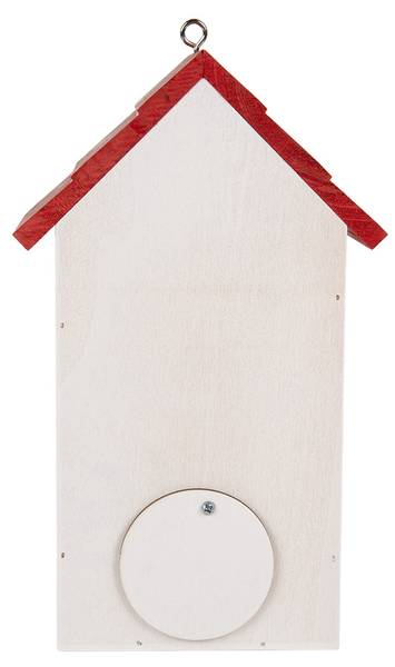 Vogelhaus Harper Garden Weiß - Holzwerkstoff - 10 x 22 x 15 cm