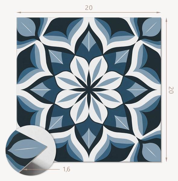 Vinyl tegels 00282959 (20er - Set) 20 x 20 cm