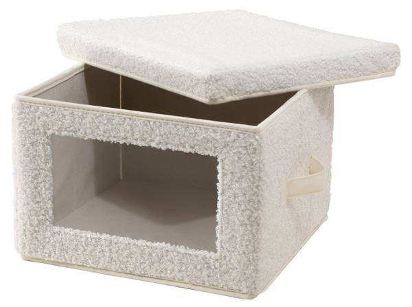 Aufbewahrungsbox 22185 Beige - Polyester - 28 x 30 x 40 cm