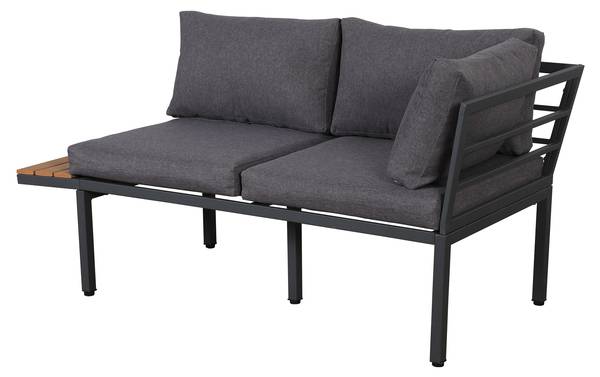 Gartenmöbel-Set MorandiEve Grau - Polyester - 144 x 66 x 190 cm