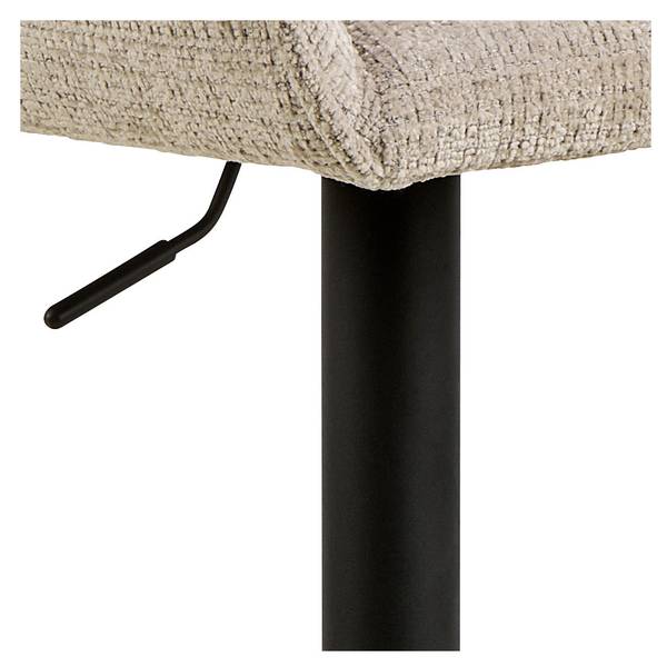 Barhocker Eddie 2er Set Beige - Textil - 51 x 114 x 51 cm