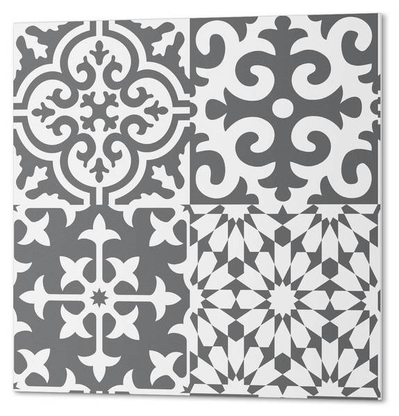 Vinylfliese KachelDekor 20er-Set 20 x 20 cm