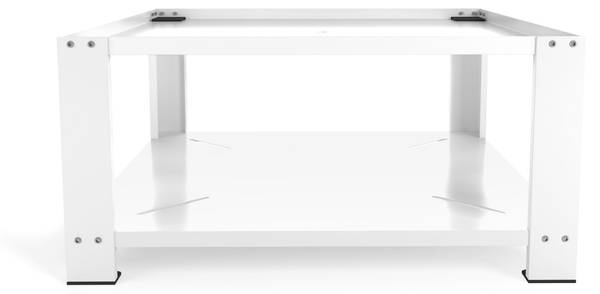 Waschmaschinen Untergestell Ecoslim Weiß - Metall - 63 x 31 x 54 cm