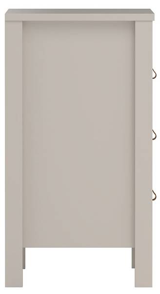 Nachttisch Madrid Braun - Holz teilmassiv - 44 x 70 x 39 cm