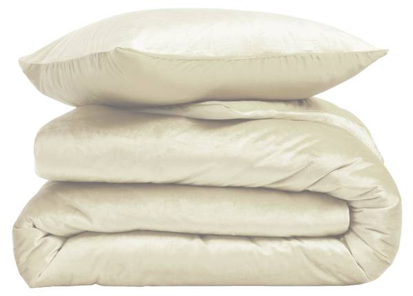 Bettwäsche Set 357  PERCALE 3-tlg Beige - Textil - 1 x 220 x 220 cm