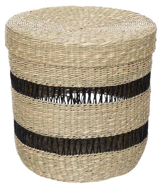 Körben PARIS 2er-Set Beige - Naturfaser - 38 x 38 x 38 cm