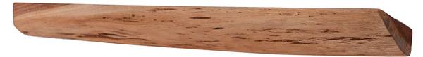 Wandregal FERHA 3er Set Braun - Massivholz - 60 x 4 x 13 cm