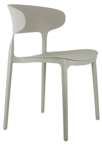 Sitzmöbel Fain Grau - Flachgewebe - Polypropylen - 41 x 75 x 50 cm