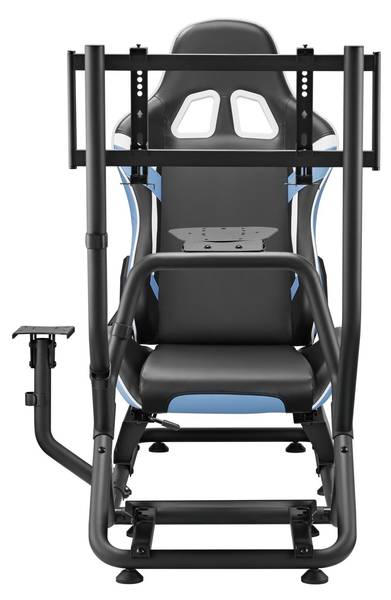 Racingchair Racing Cockpit LUMLRS09-BS0 Schwarz - Stahl - 71 x 108 x 136 cm